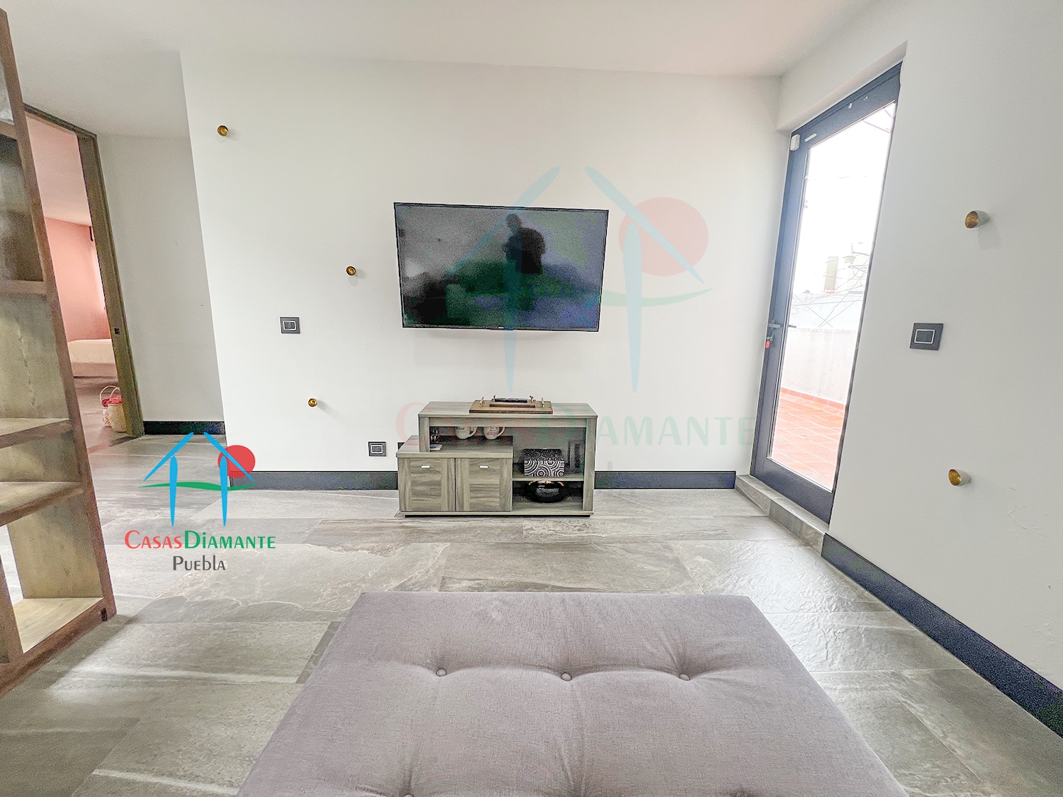 Tlaxcalancingo Casa Maka - Sala de TV 4